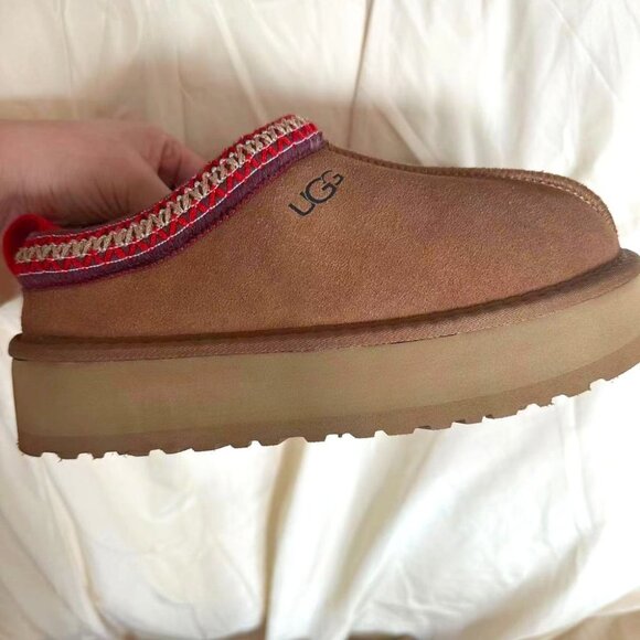 New UGG Tazz Chestnut Sandals Women Slipper - Picture 2 of 8